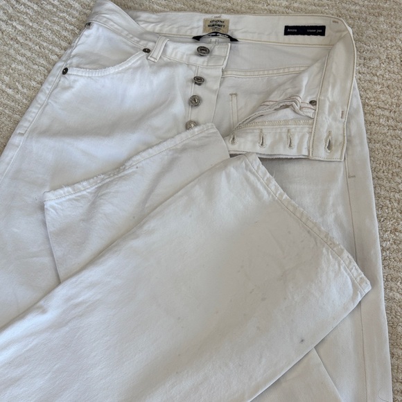 Cream Wide-Leg Pants - Picture 5 of 6